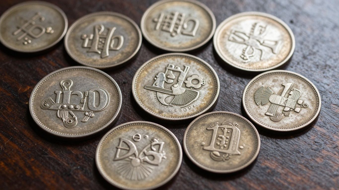 Historical coin designs