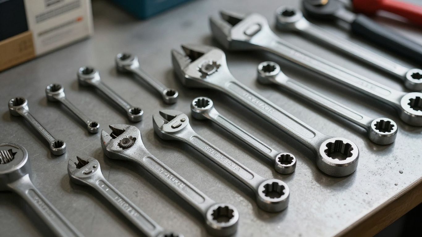 Garage tools for car maintenance