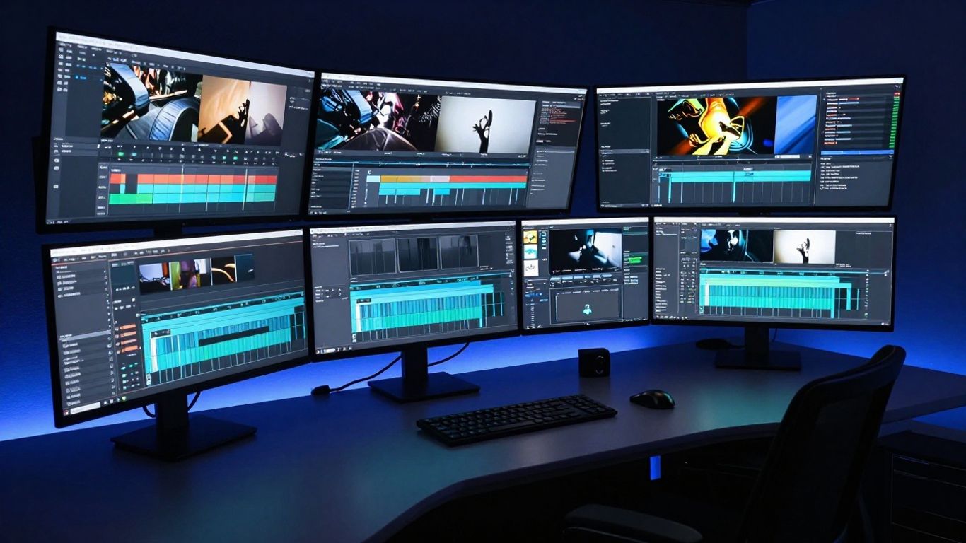 Interface logicielle pour montage vidéo