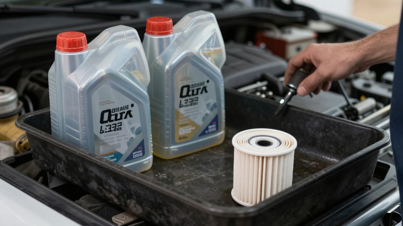 Essential oils and fluids for vehicle engine maintenance