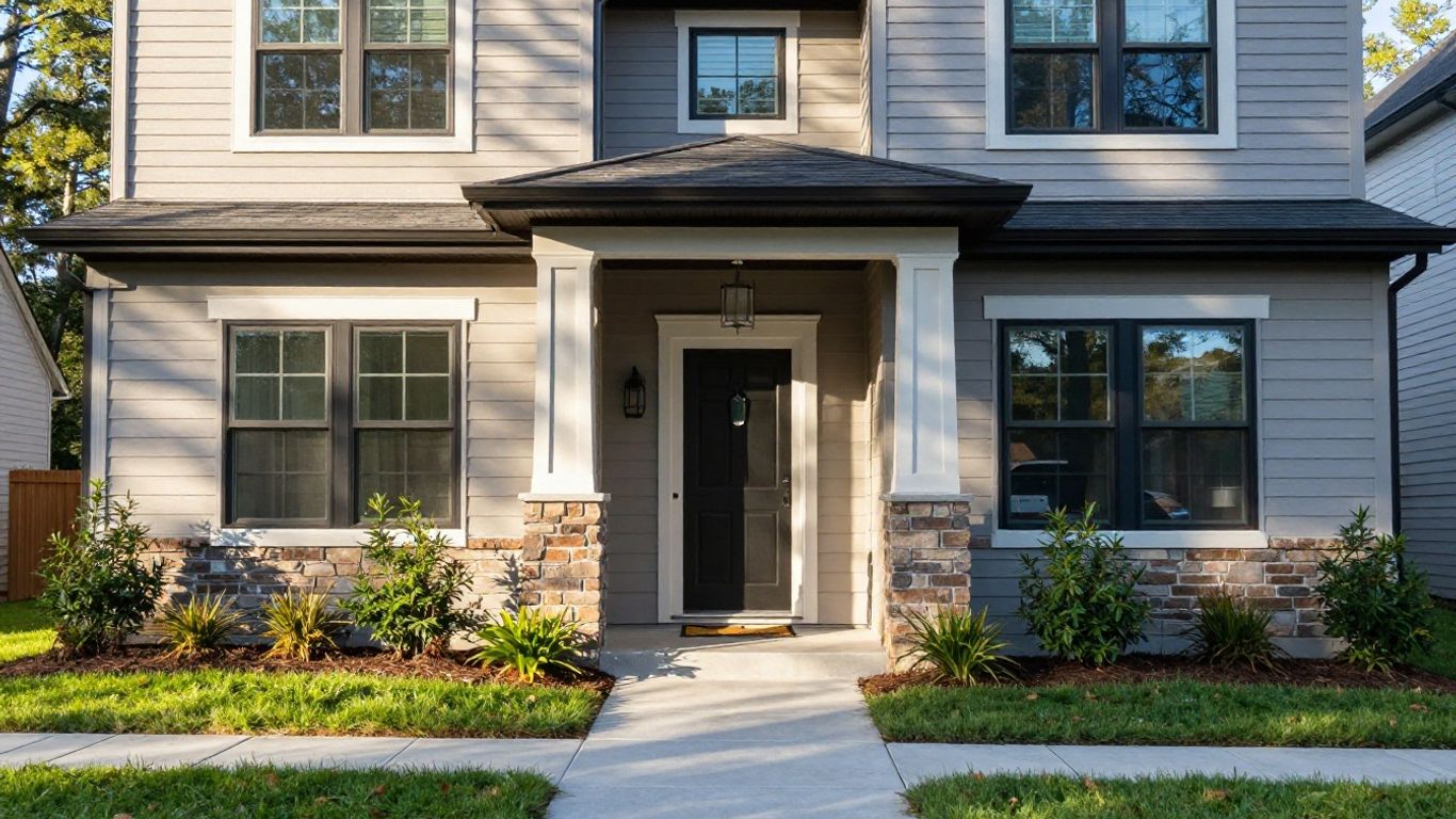 Dacula, Georgia house renovation exterior