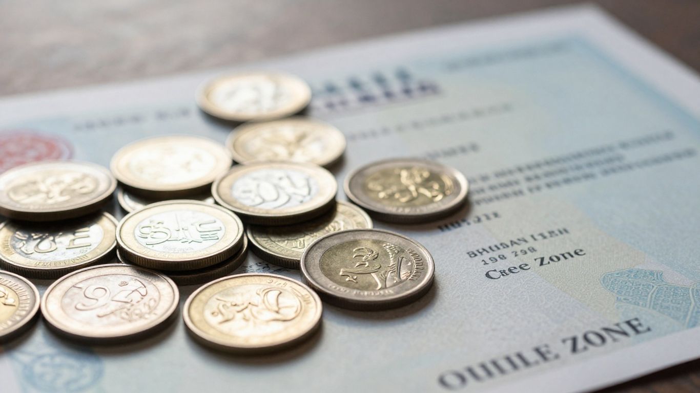 UAE free zone license cost and currency