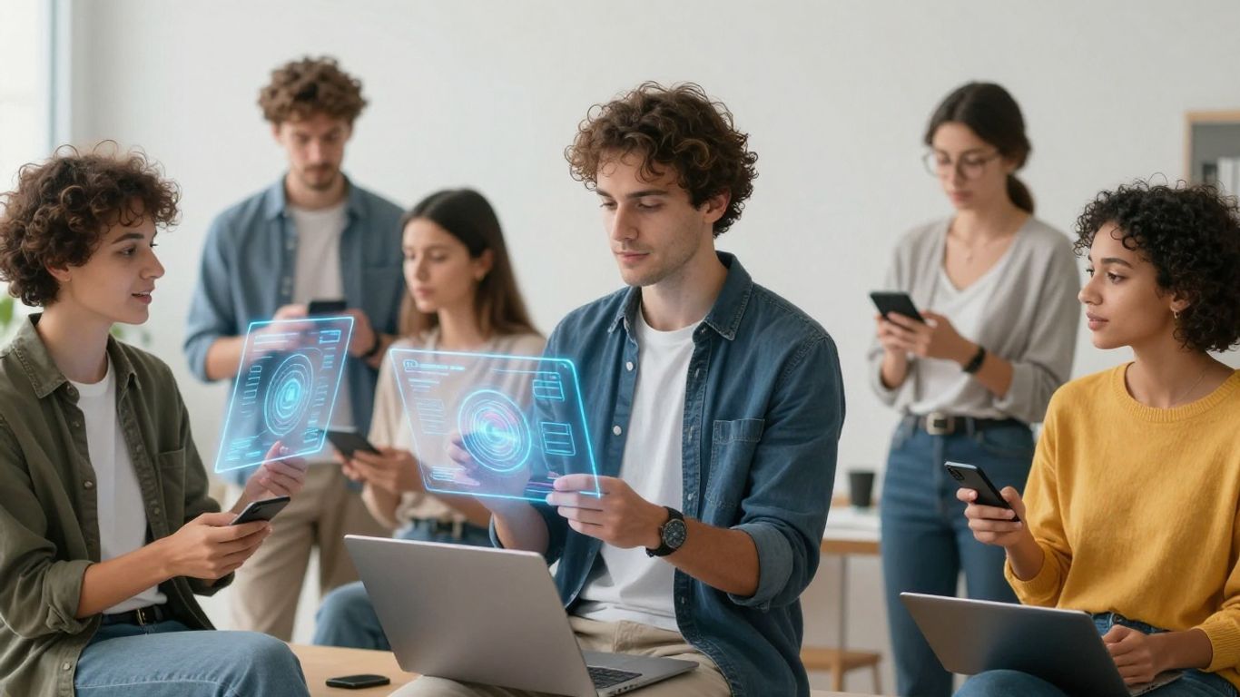 Des Français utilisant l'intelligence artificielle dans leur vie quotidienne.