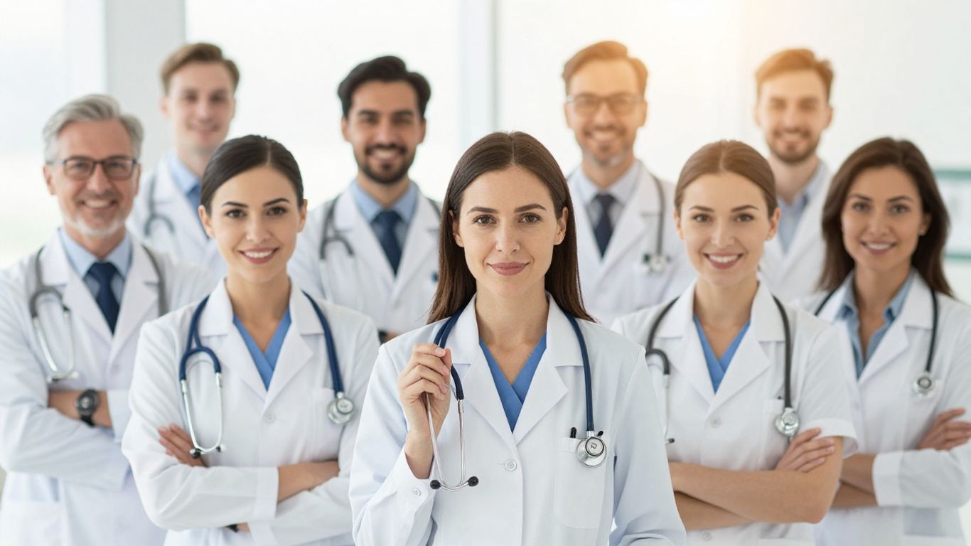 Medstar Academy graduates celebrating healthcare certification success.