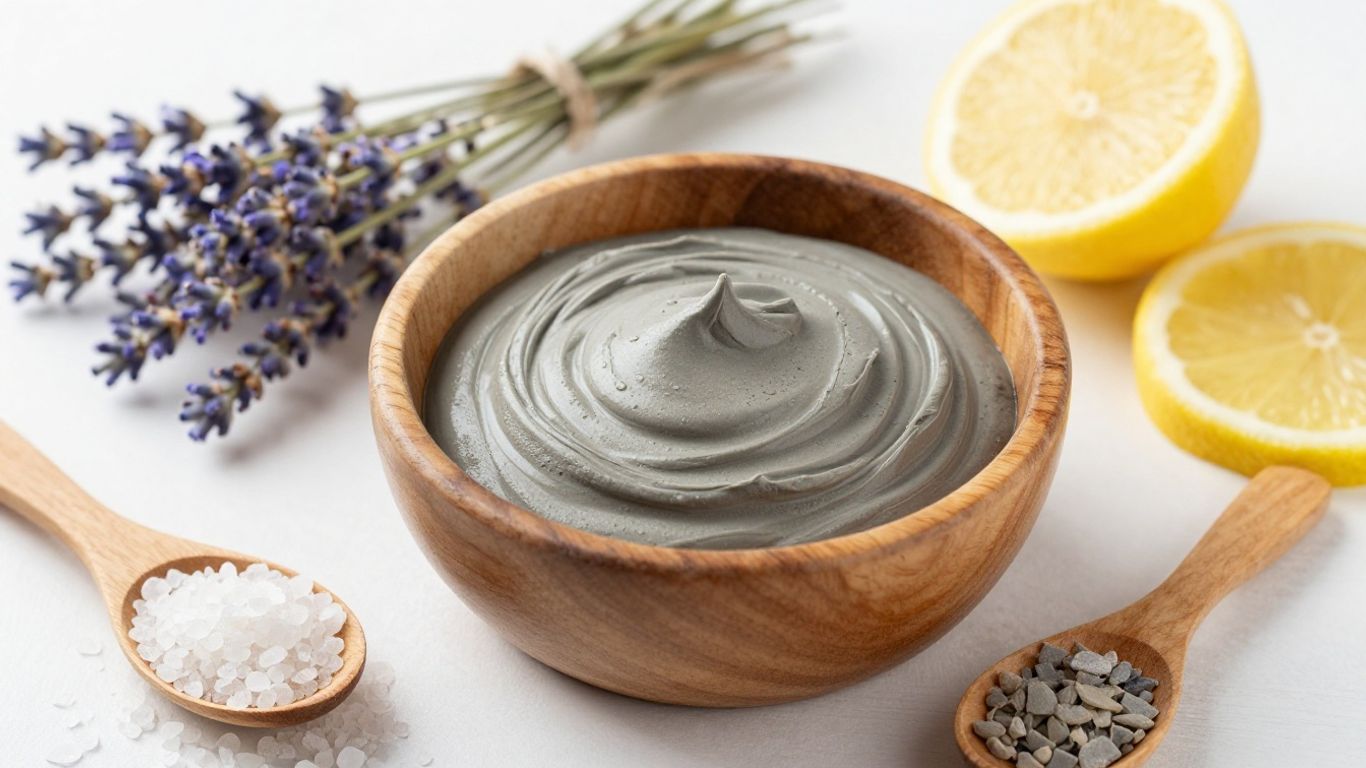 Bentonite clay with detox bath ingredients