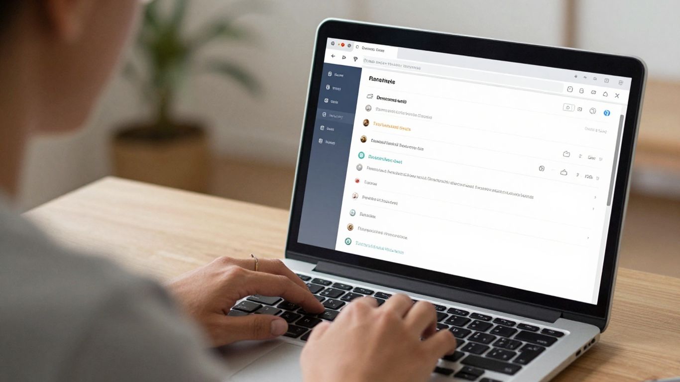Aidvantage student loan login portal on a laptop.