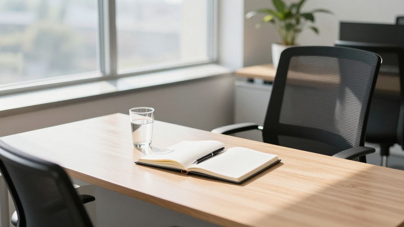 Professional office environment