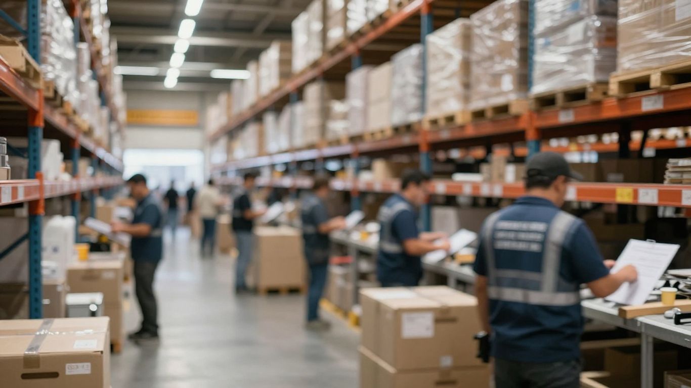 Melbourne distribution centers and operations teams in action.