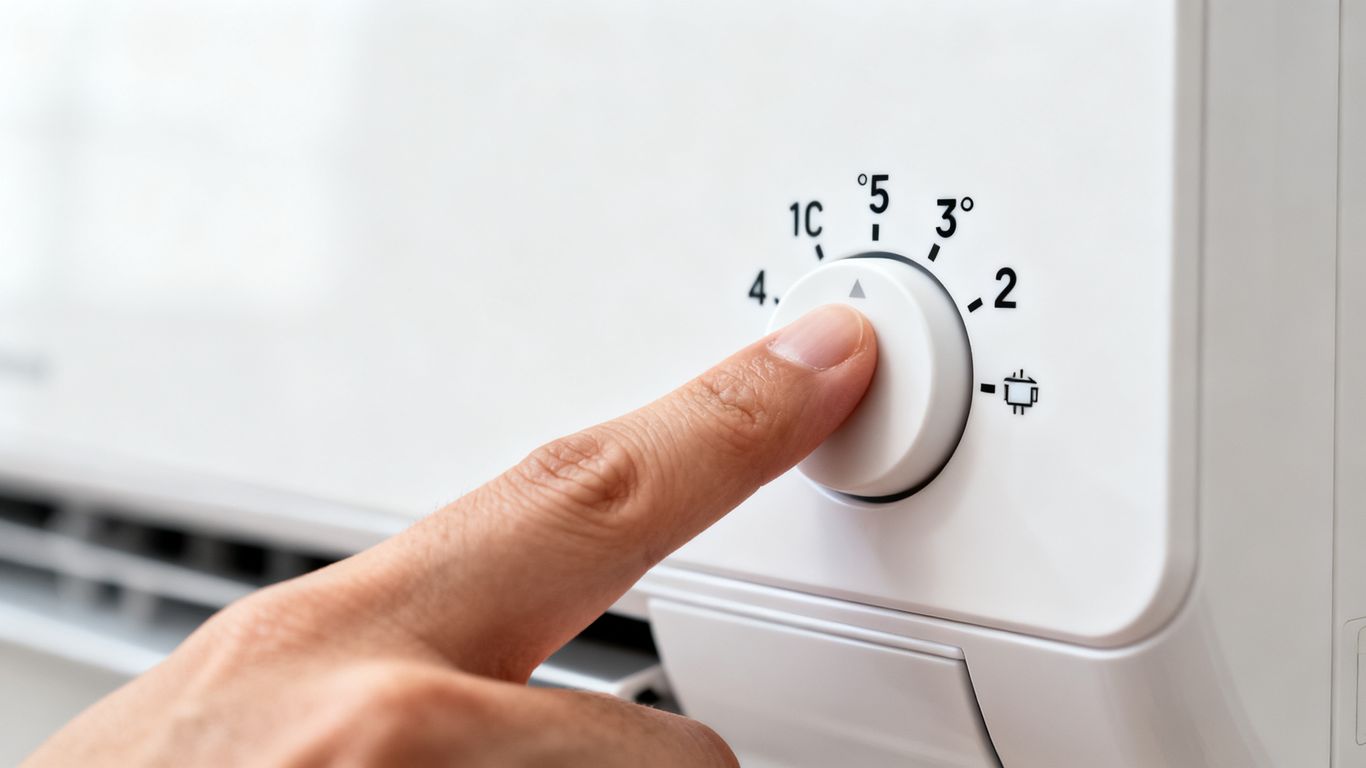 Adjusting settings for improved indoor air comfort