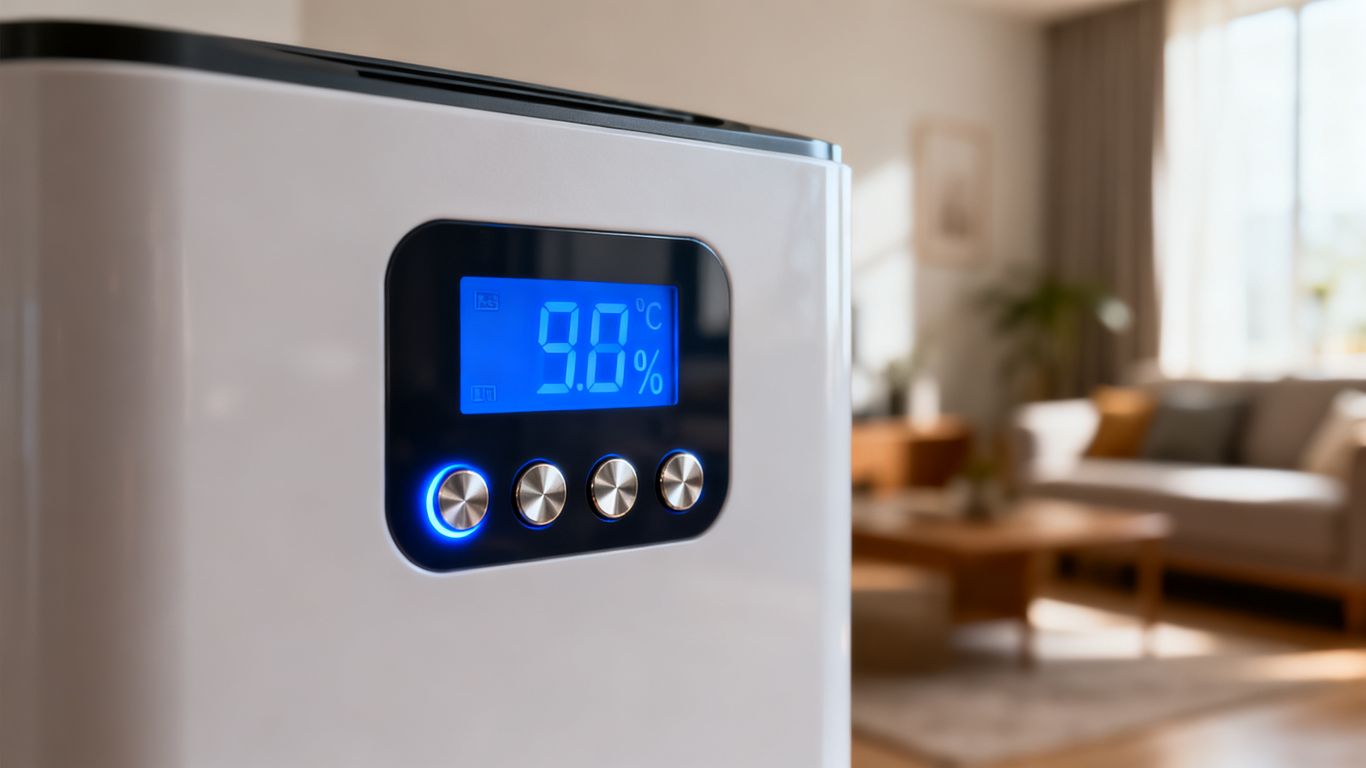 Advanced humidity sensing display panels
