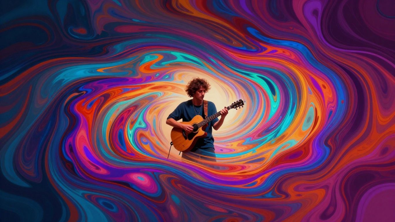 AI music video with custom visuals