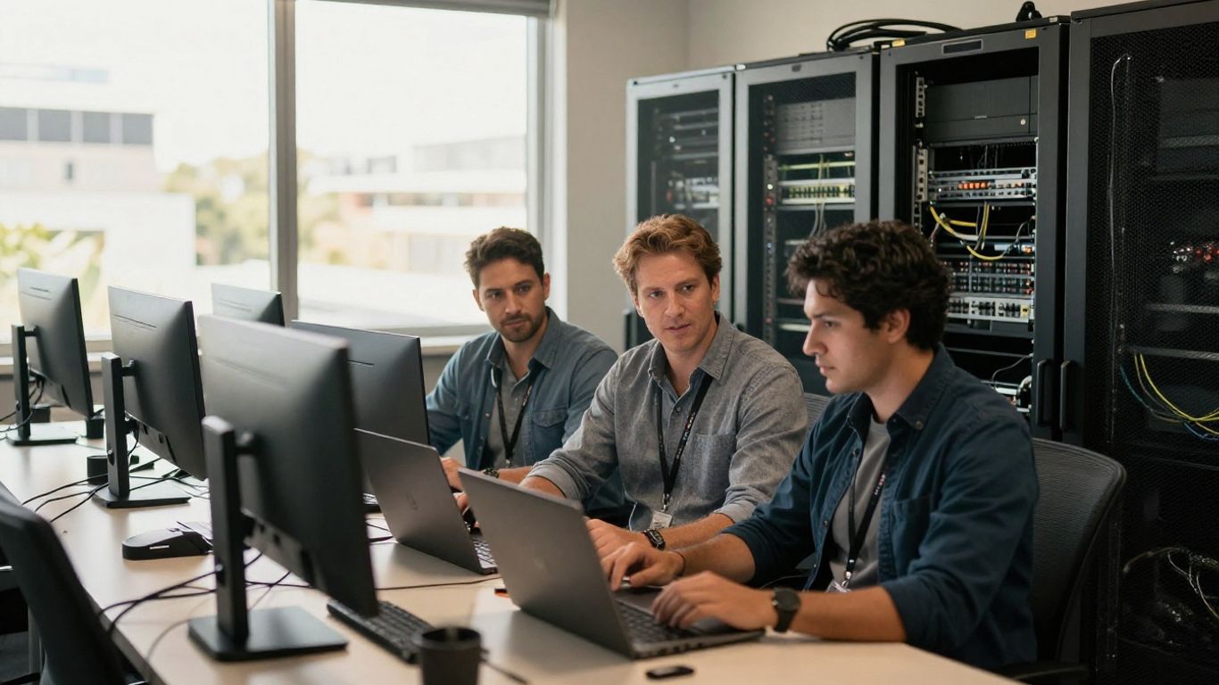 Australian IT team restoring business systems securely