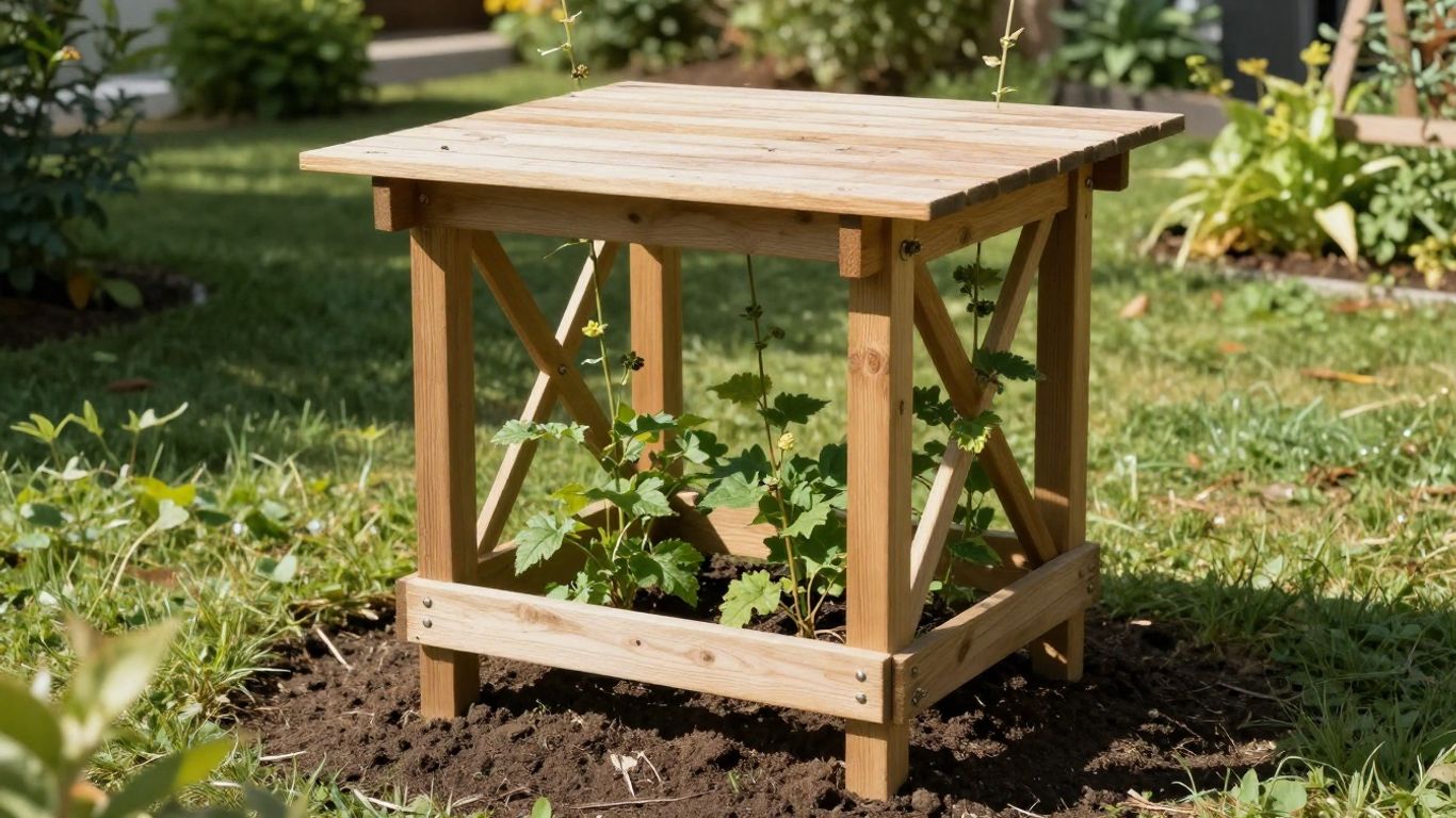 Stabile Rankhilfe im Garten