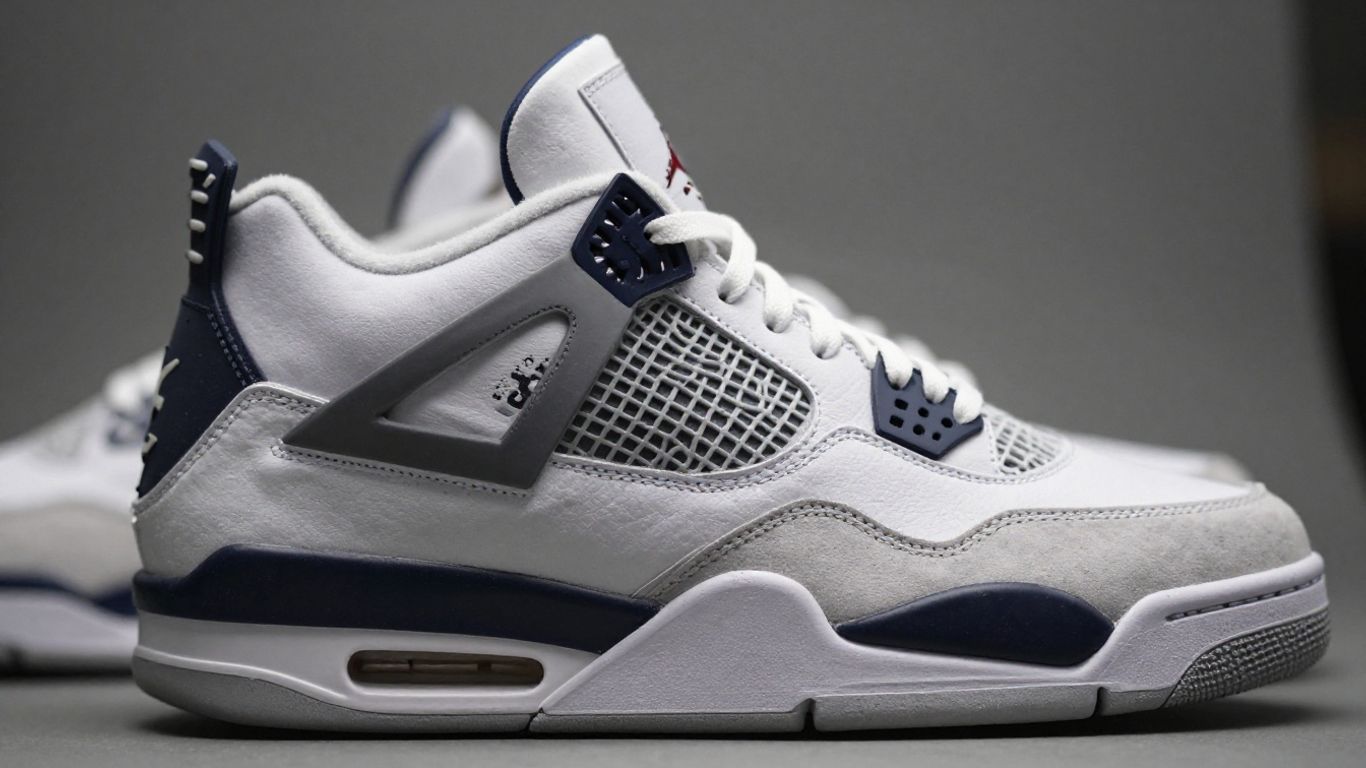 Nike Air Jordan IV pantofi sport iconici.