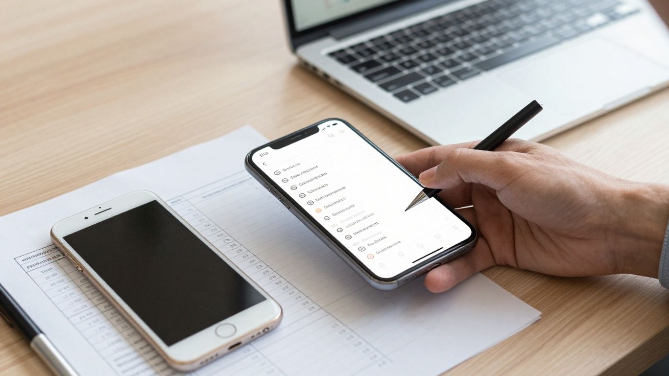 Producer comparing phone and email contact options