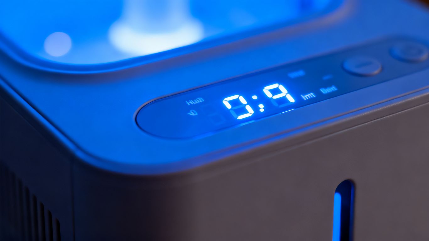 Digital controls on home appliance