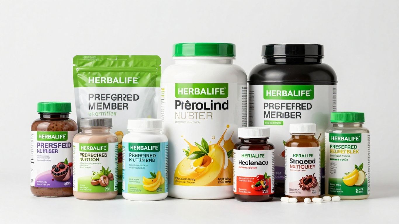 Herbalife products and Preferred Member Pack