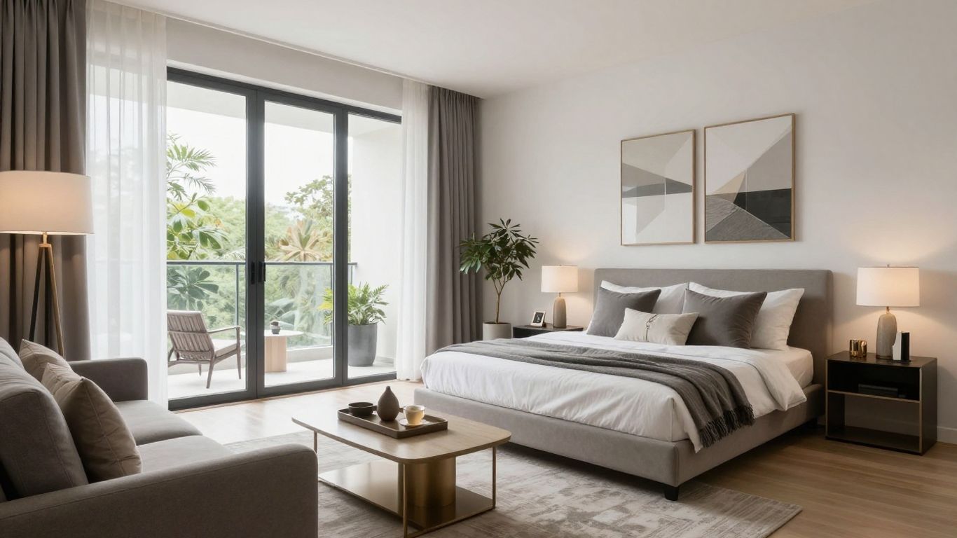 luxury airbnb furniture mid range