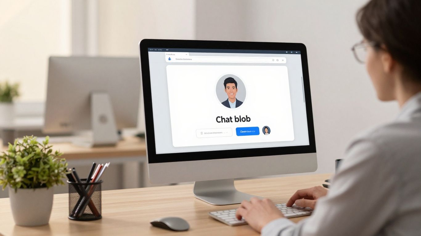 Automatisation du service client avec un chatbot IA.