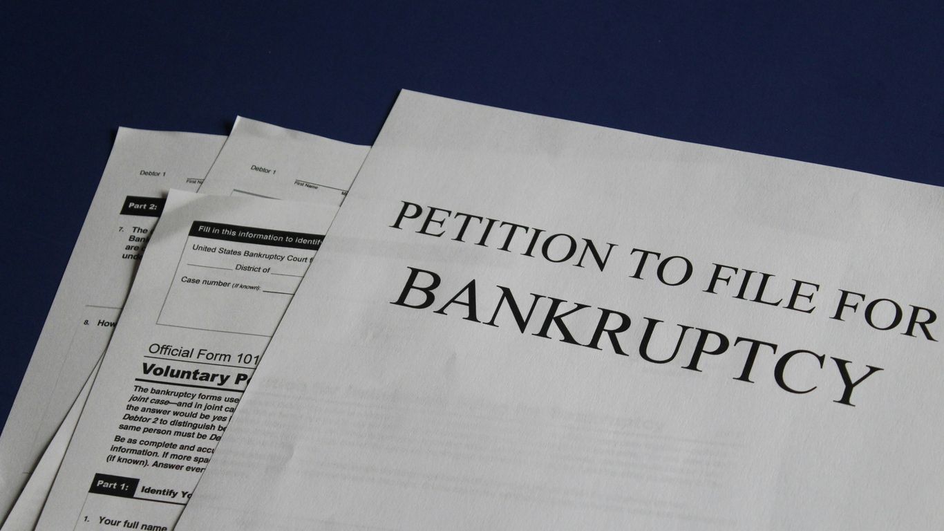 Petition to File For Bankruptcy