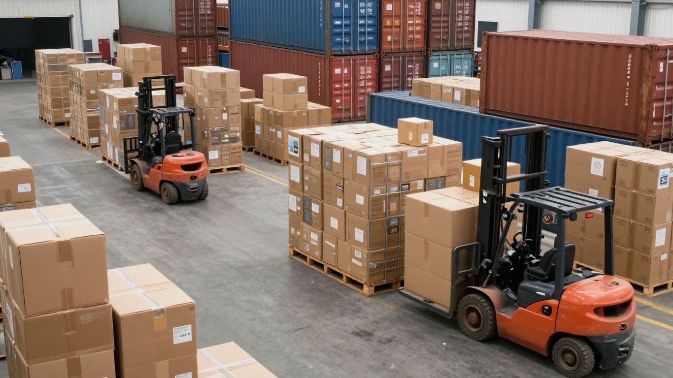 Quality control inspector checking products before shipment from a China factory