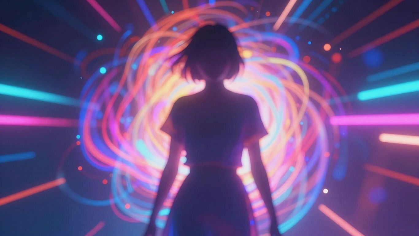 AI music video creation abstract visuals