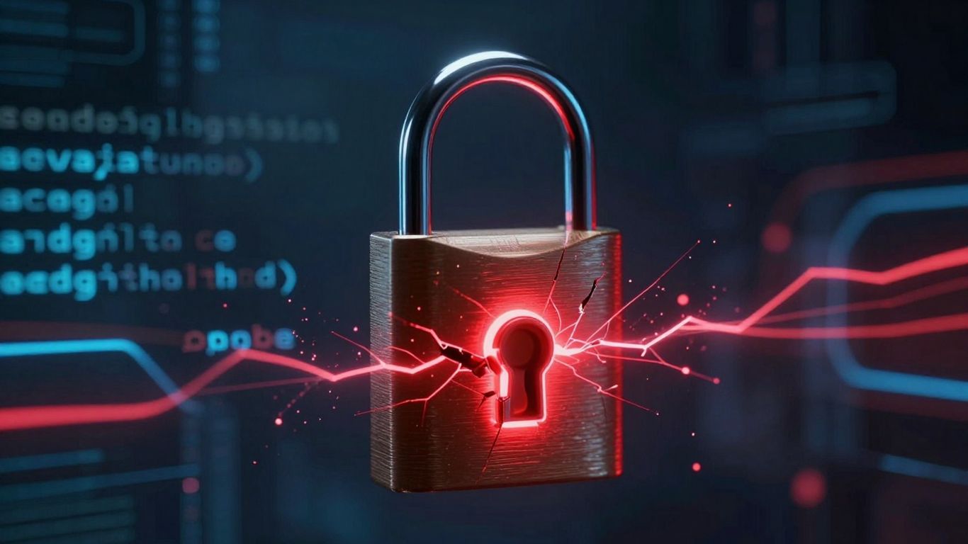 Cyberattack on Salesforce data, digital lock cracked.