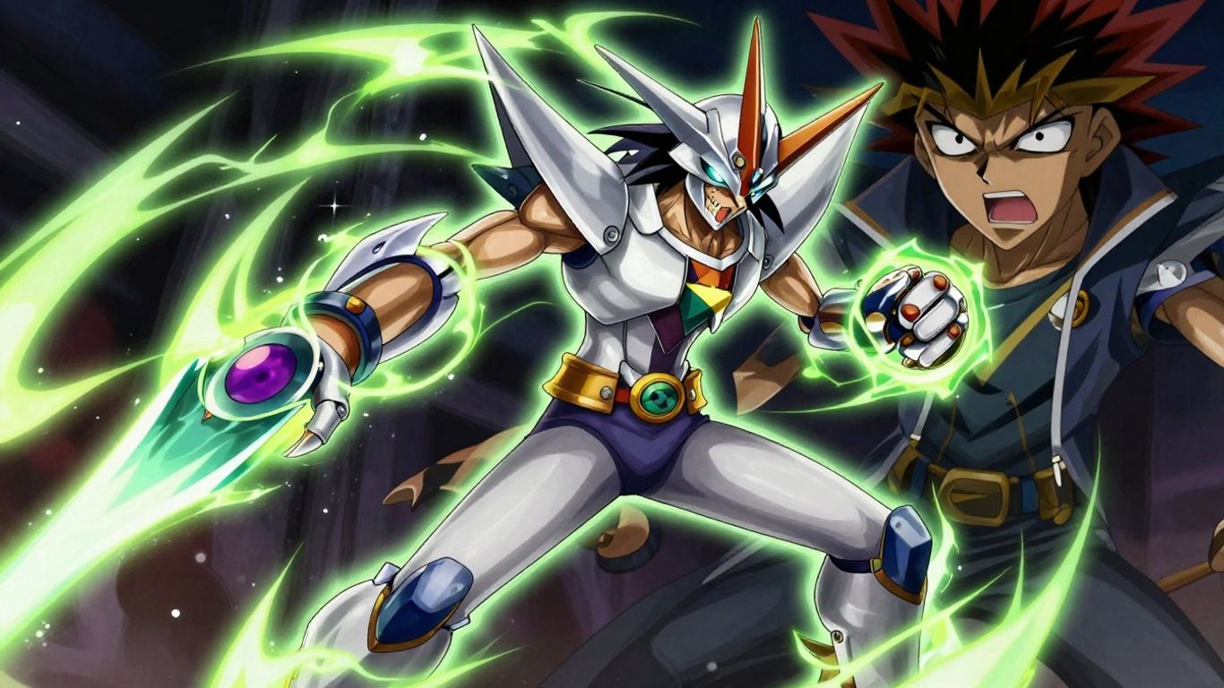 Yu-Gi-Oh! monster summoning, intense duel