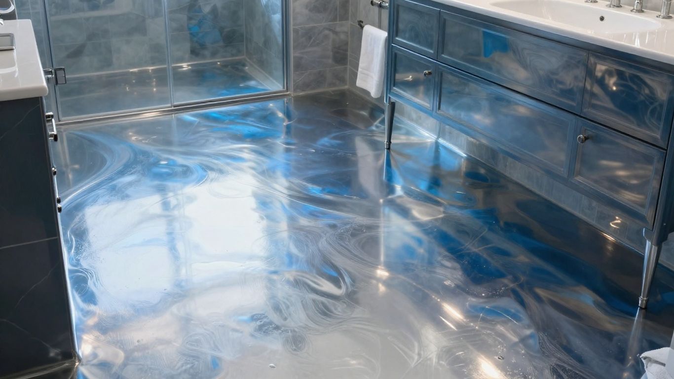 Can You Use Metallic Epoxy in Bathrooms? Here’s What to Know