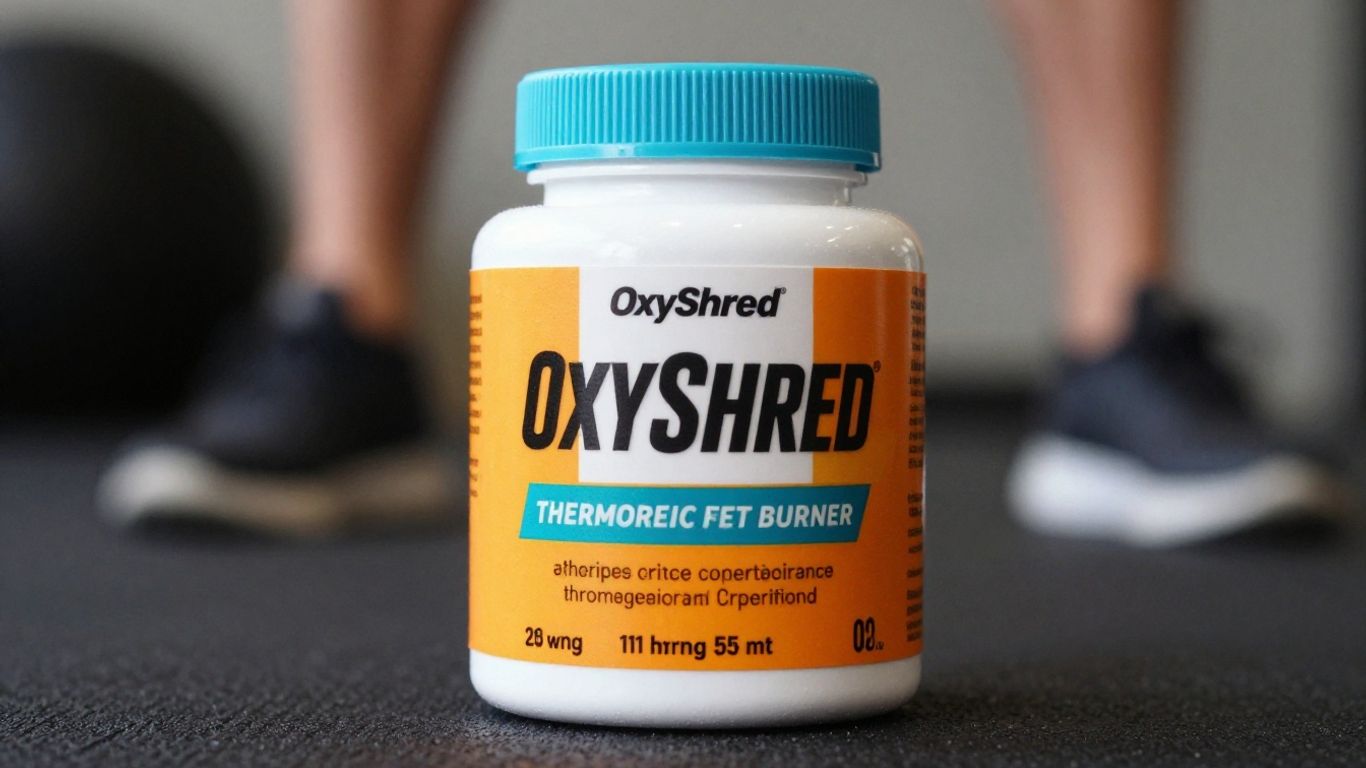 OxyShred Thermogenic Fat Burner product packaging.