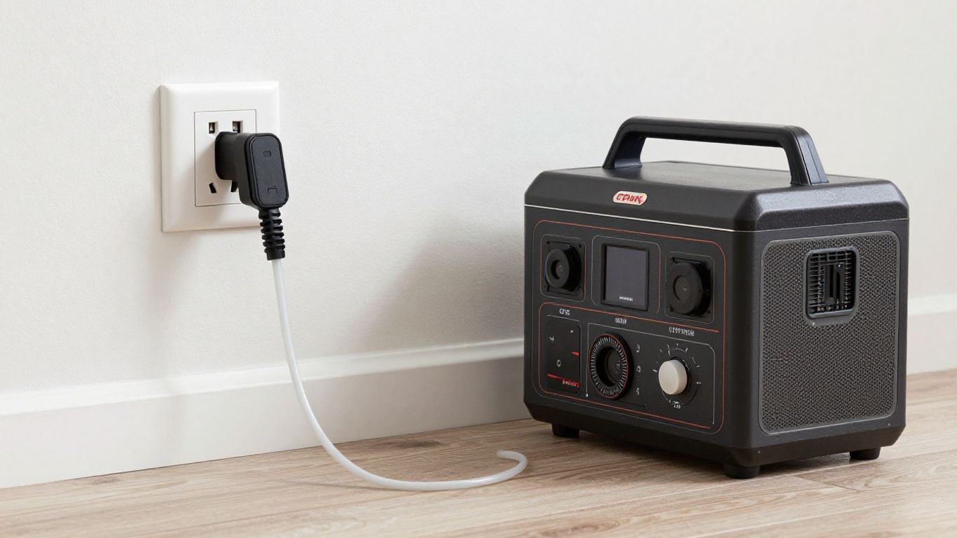 Medical device with backup power source ready.