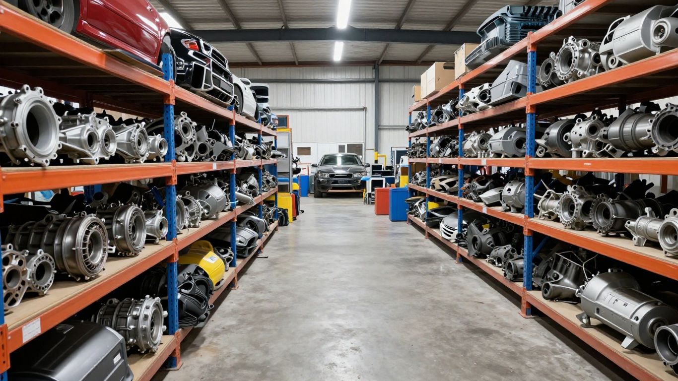 Local Mitsubishi auto parts yard in Geelong