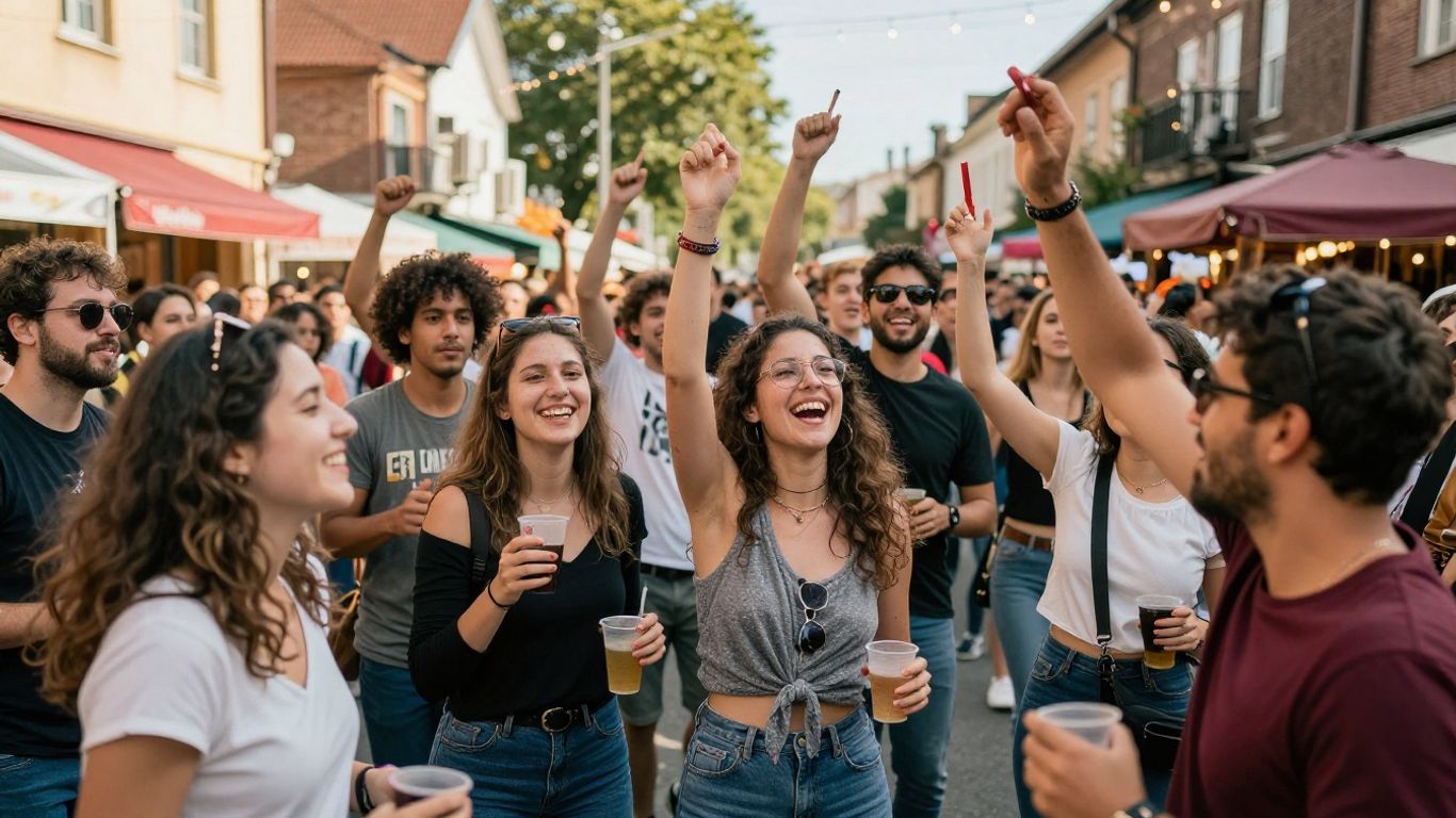 Personas celebrando el éxito de bHIP México.