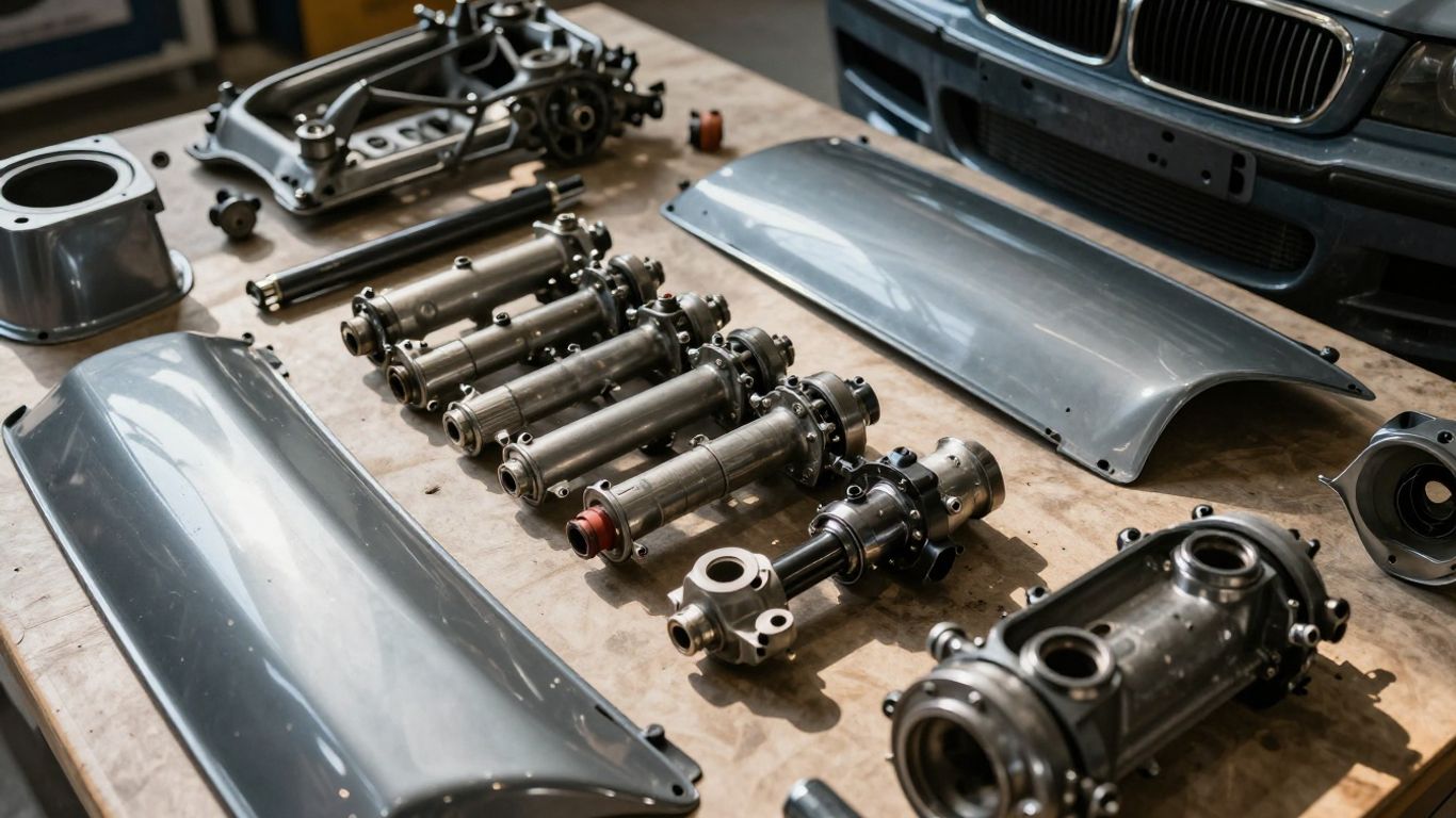 BMW car parts from Canberra wreckers.