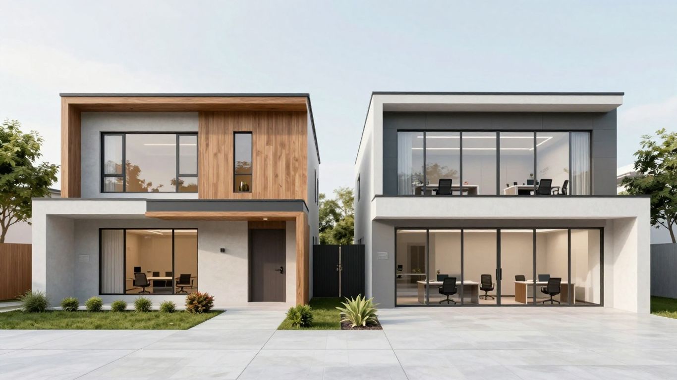 Comparación visual de seguro de hogar Allianz y BBVA.