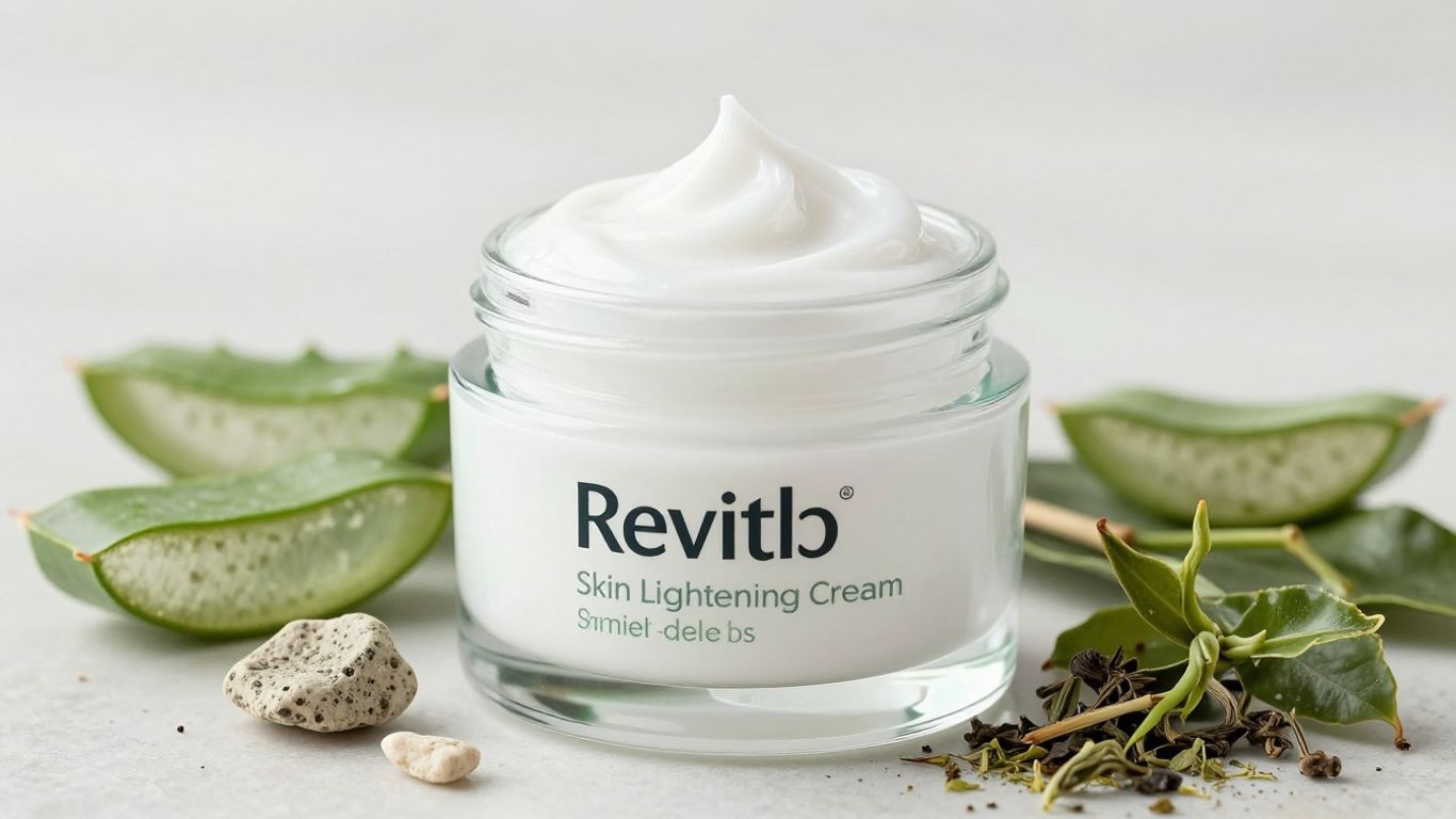 Revitol Skin Lightening Cream with natural ingredients.