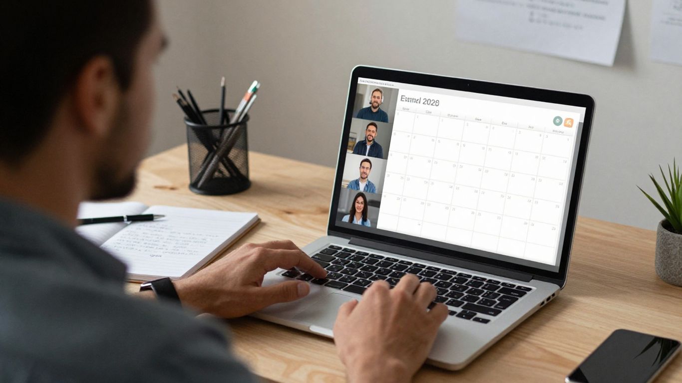 Assignee preparing for a cross-cultural team meeting