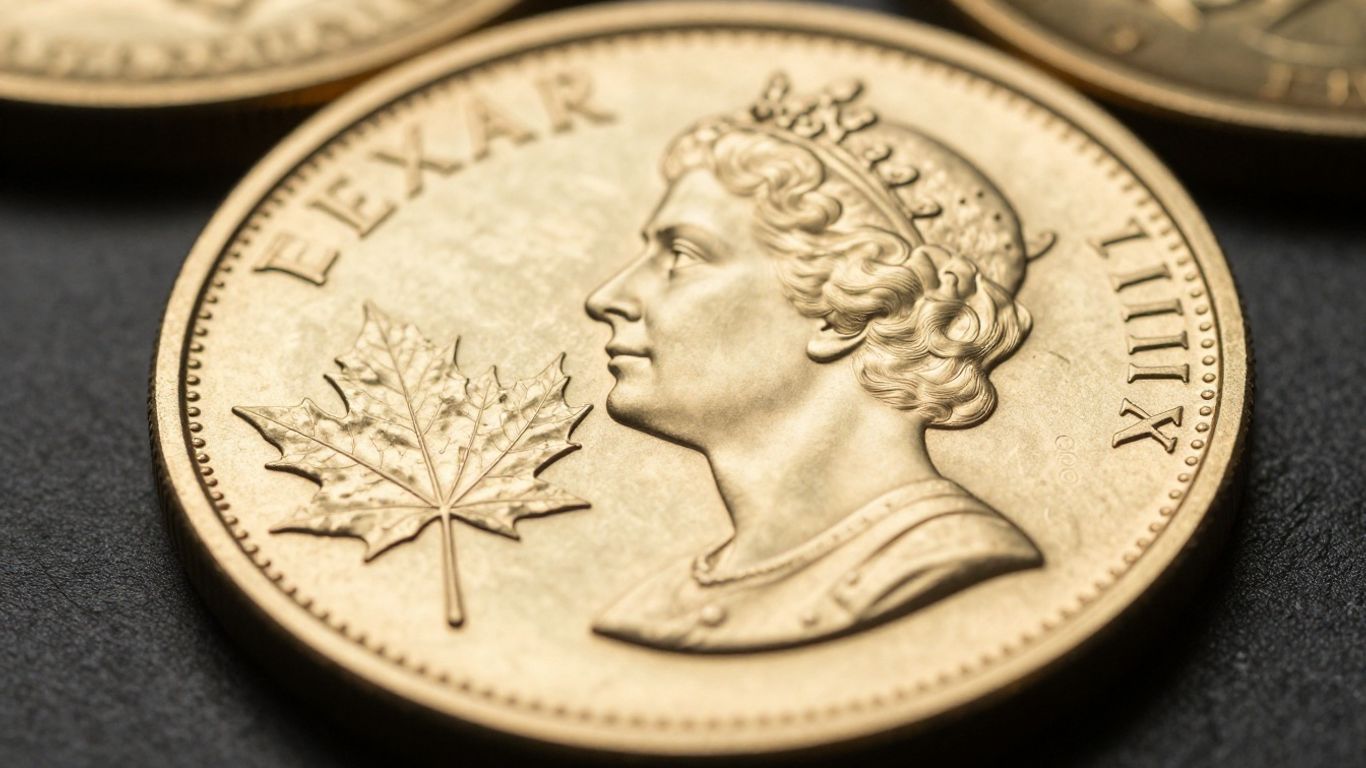 Pièce d'or Maple Leaf brillante