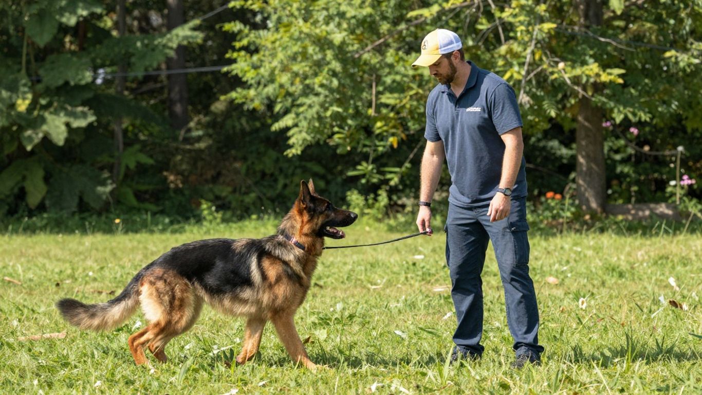 Dog training session in Red Bank, TN