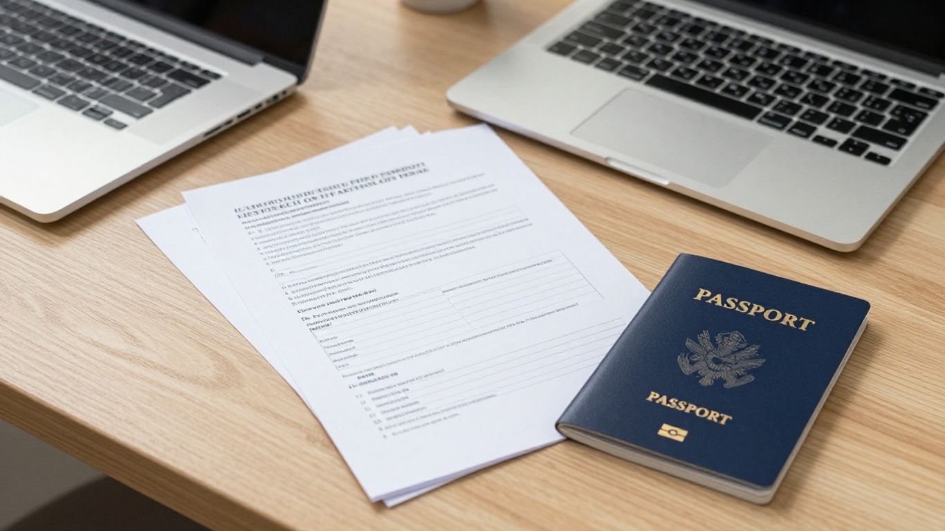 Documentation for visa application
