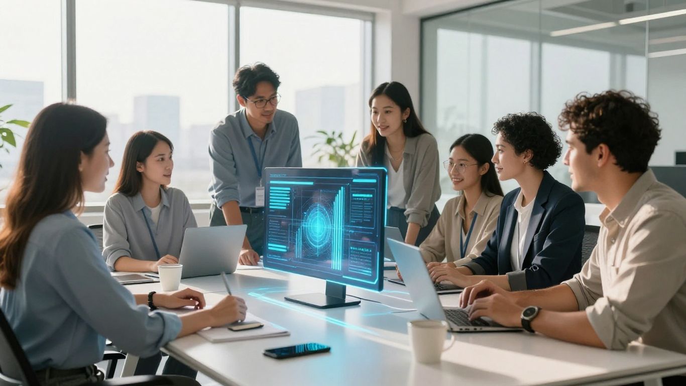 AI optimising marketing campaigns for Australian small businesses.