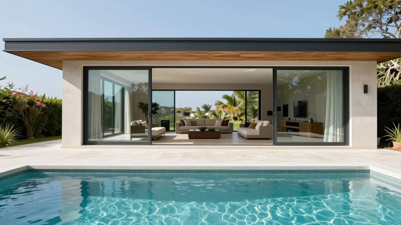 Modern villa architecture