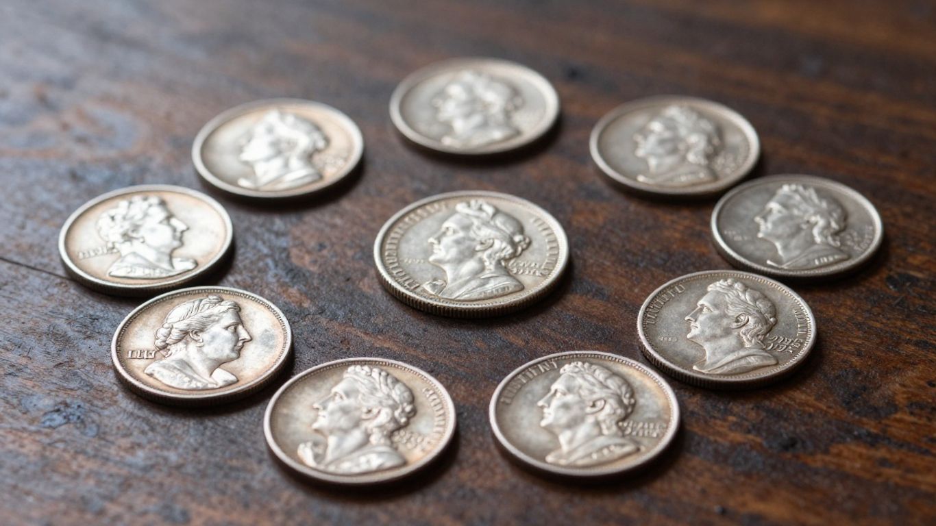 Early American coinage specimens