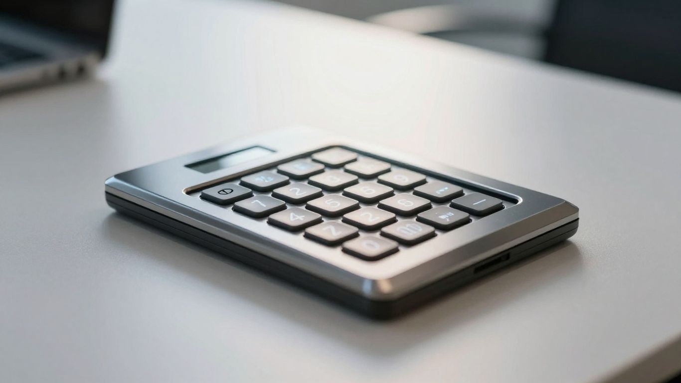 Locksmith examining a secure keypad