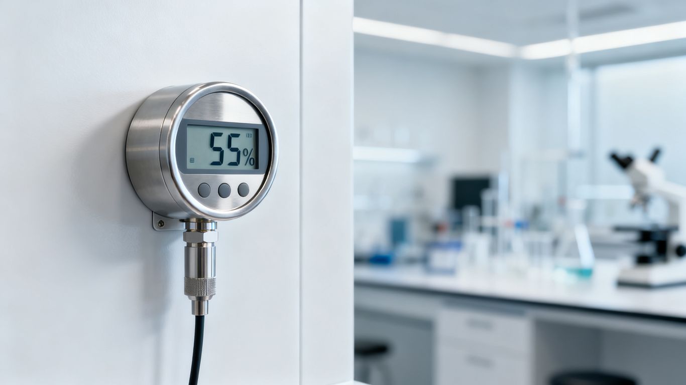 Advanced sensor systems for laboratory humidity monitoring