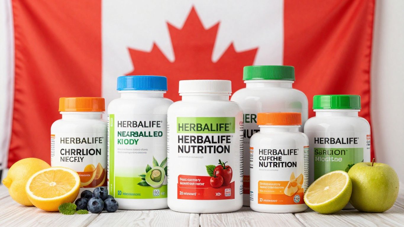 Herbalife products available for purchase in Canada.