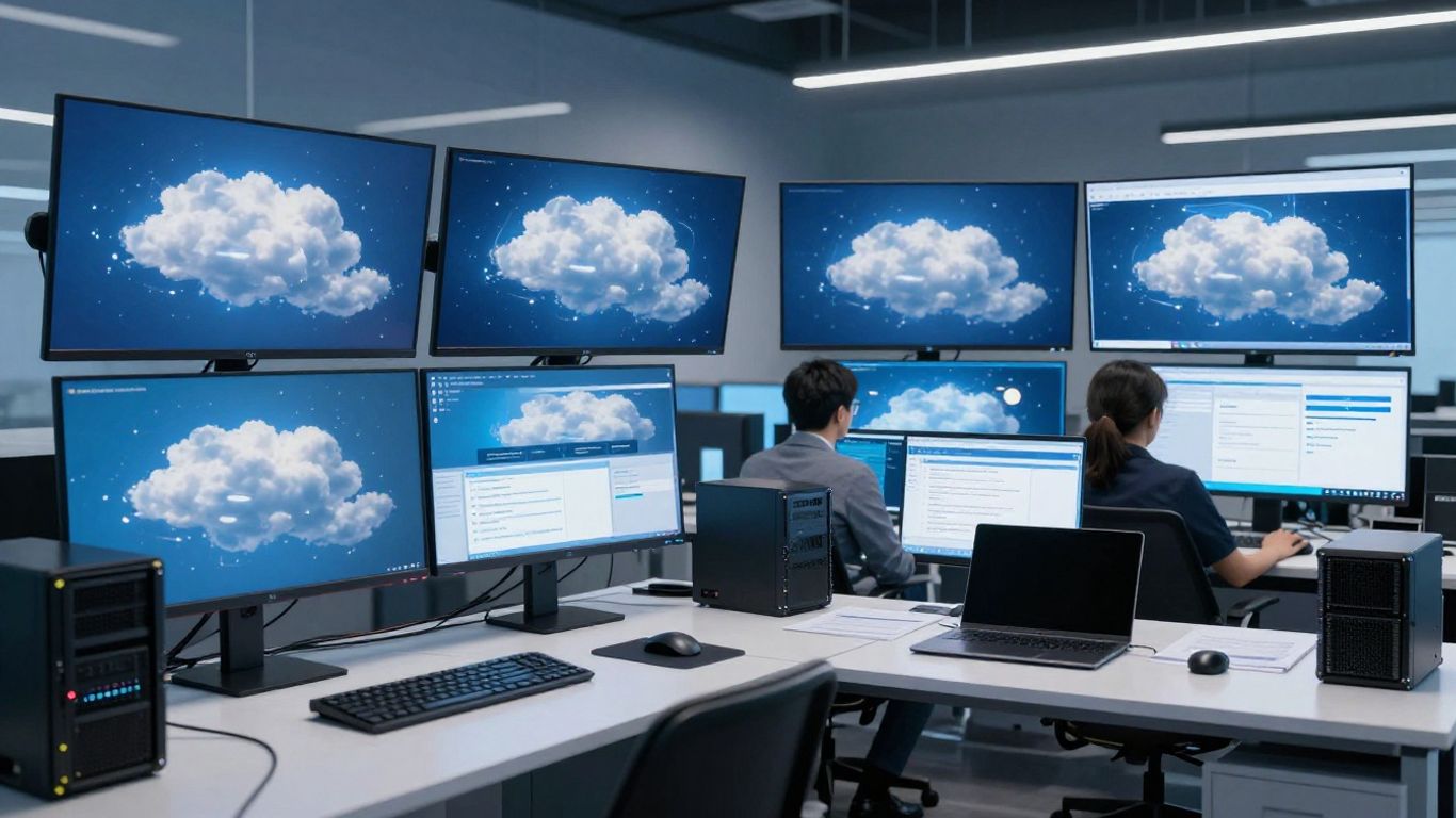 Cloud identity management across connected projects