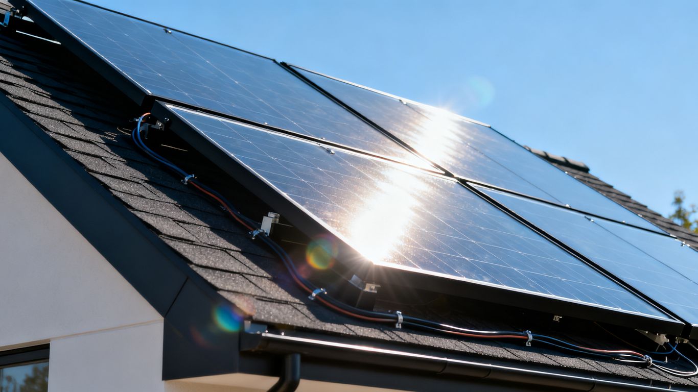 Installation de panneaux solaires performants