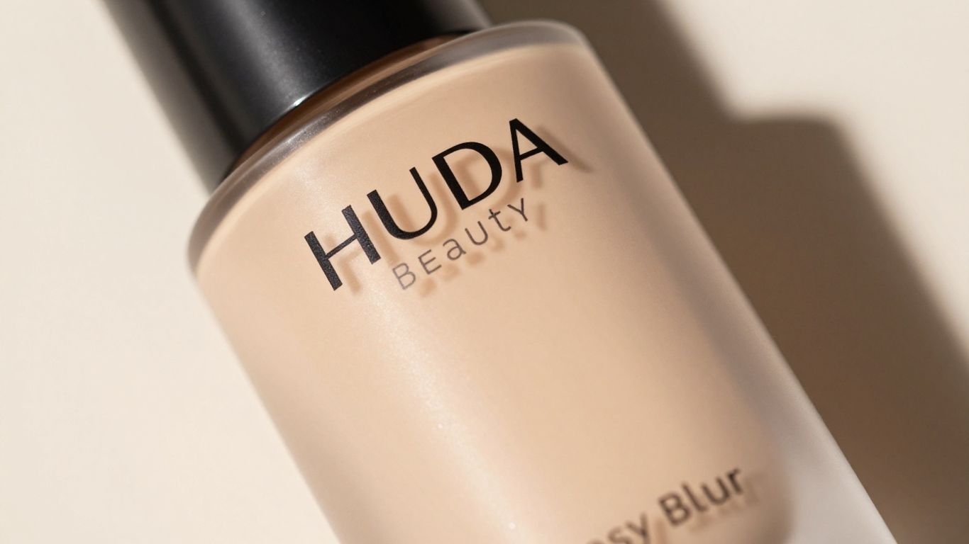 Huda Beauty Easy Blur Foundation bottle
