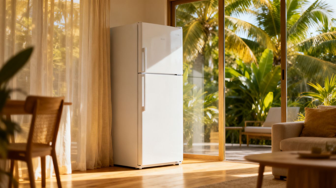A home interior with climate control